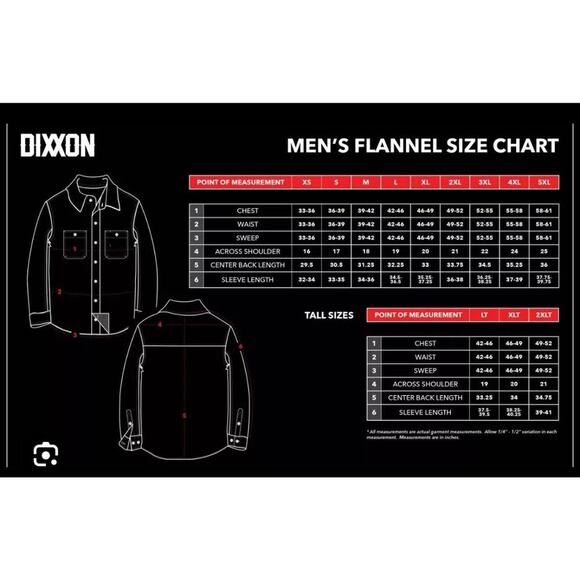 Dixxon Flannel Co ‘FLYCENTENNIAL’ Black Flys Long Sleeve Mens Sz XLT Biker Rock - Picture 5 of 16